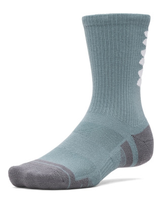UA PERF TECH NOV 3PK CREW-PAK