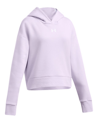 UA RIVAL FLEECE CROP HOODIE