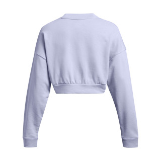 UA RIVAL TERRY OS CROP CRW