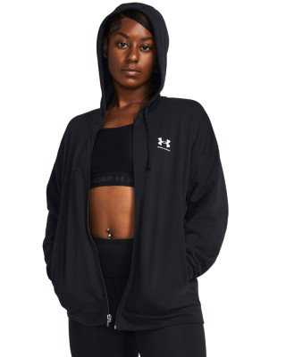 UA RIVAL TERRY OS FZ HOODED
