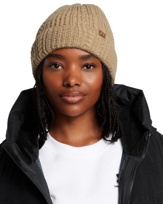 W HALFTIME CABLE KNIT BEANIE