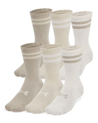 UA ESSENTIAL 6PK CREW-PAK