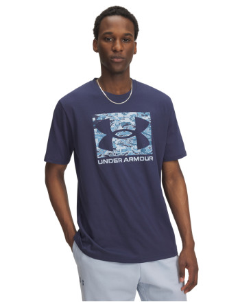 UA ABC CAMO BOXED LOGO SS 