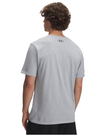 UA CAMO CHEST STRIPE SS