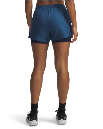 UA FLY BY 2-IN-1 SHORTS 
