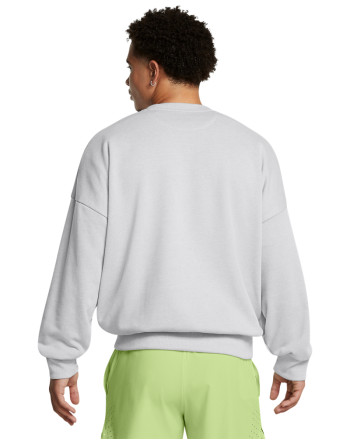 UA ICON HWT TERRY OS CREW 