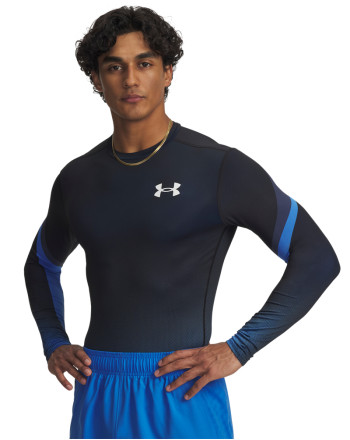 UA HEATGEAR SUB CREW LS 