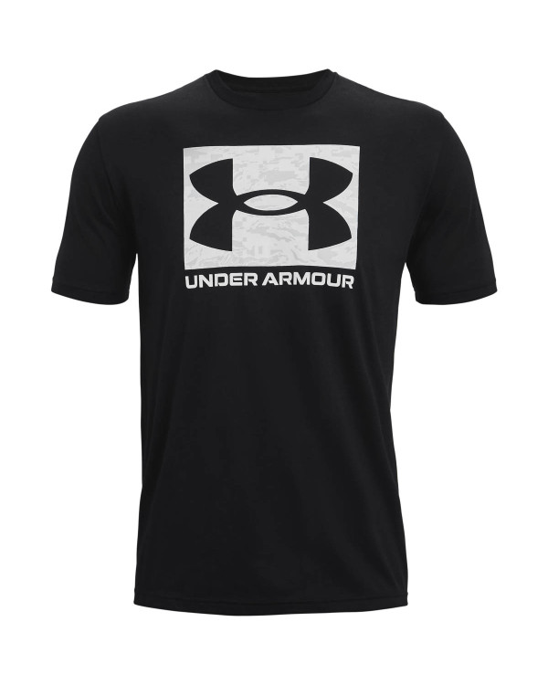 UA ABC CAMO BOXED LOGO SS 
