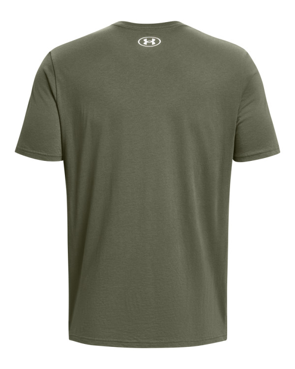 UA CAMO CHEST STRIPE SS