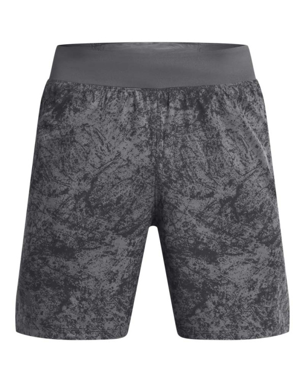 UA LAUNCH PRO 7 PRINTED SHORTS