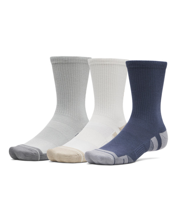 UA PERFORMANCE TECH 3PK CREW-PAK 