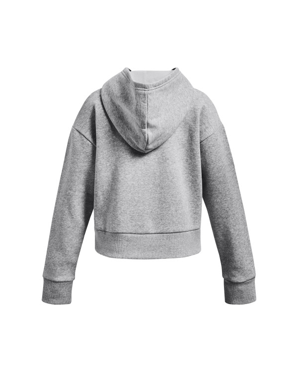 Girls' UA Rival Fleece Crop Hoodie