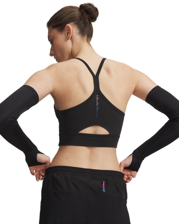 UA VELOCITI ELITE CROP TANK 