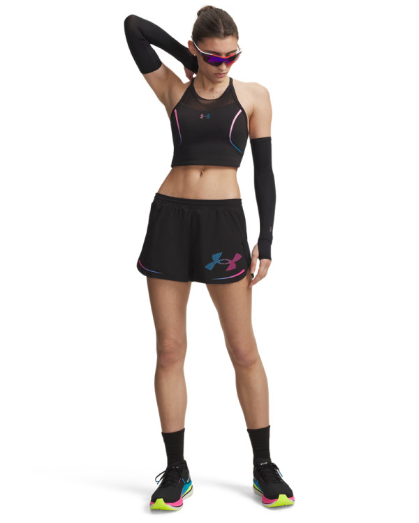 UA VELOCITI ELITE CROP TANK 