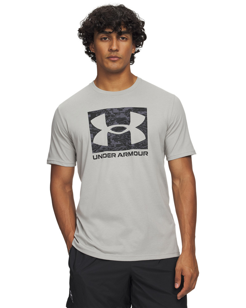 UA ABC CAMO BOXED LOGO SS 