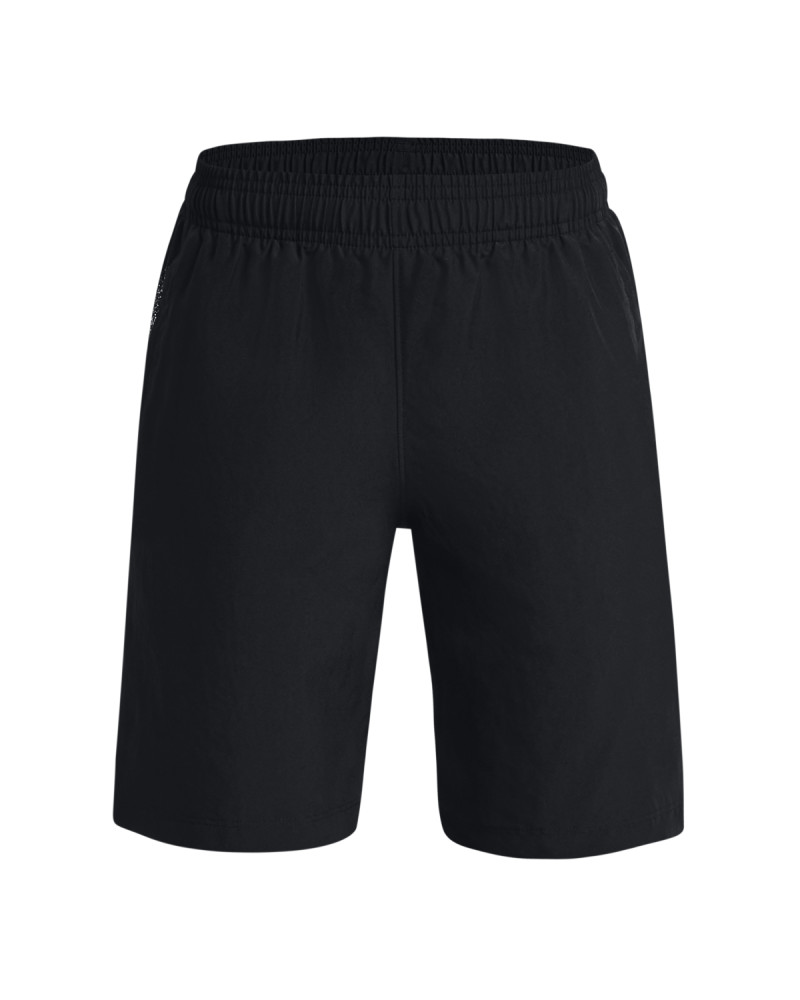 UA WOVEN GRAPHIC SHORTS-BLK