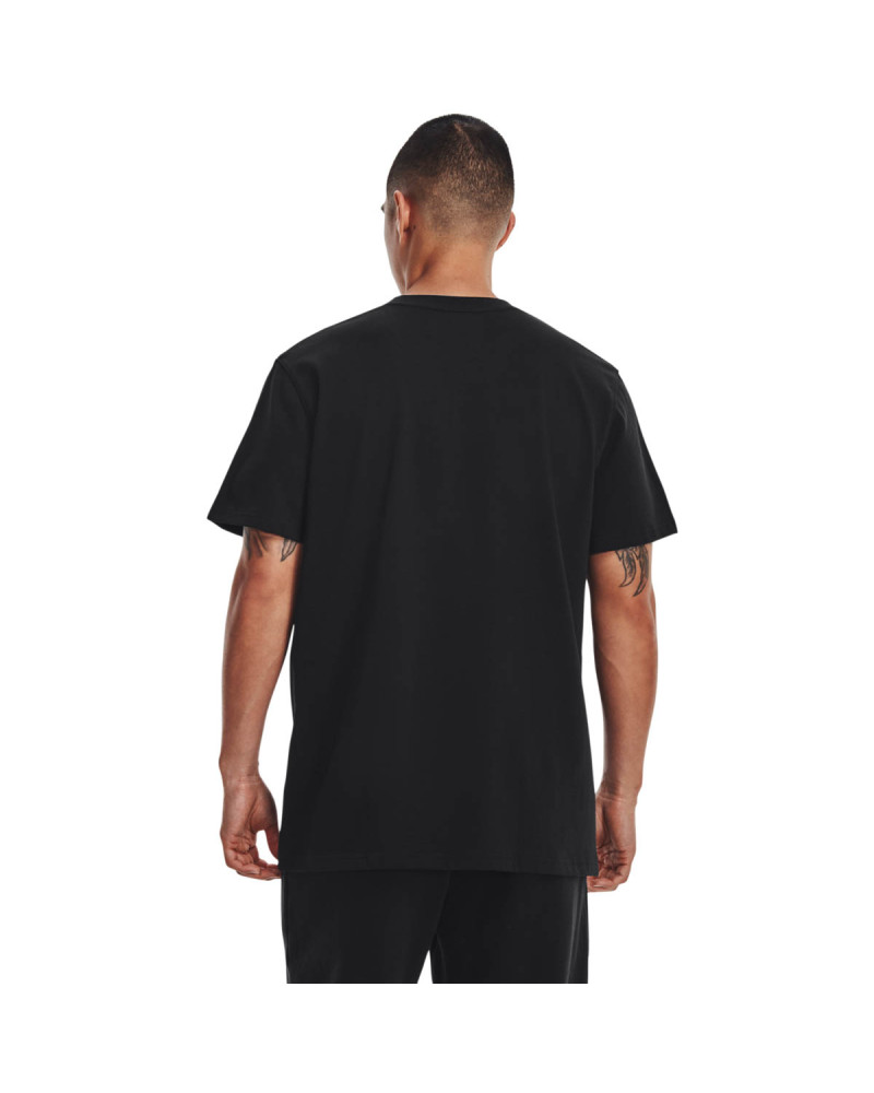 UA M LOGO EMB HEAVYWEIGHT SS