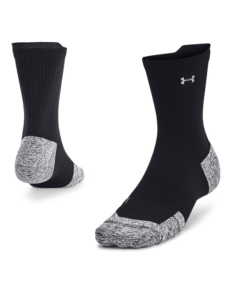 UA AD RUN CUSHION 1PK MID-PAK