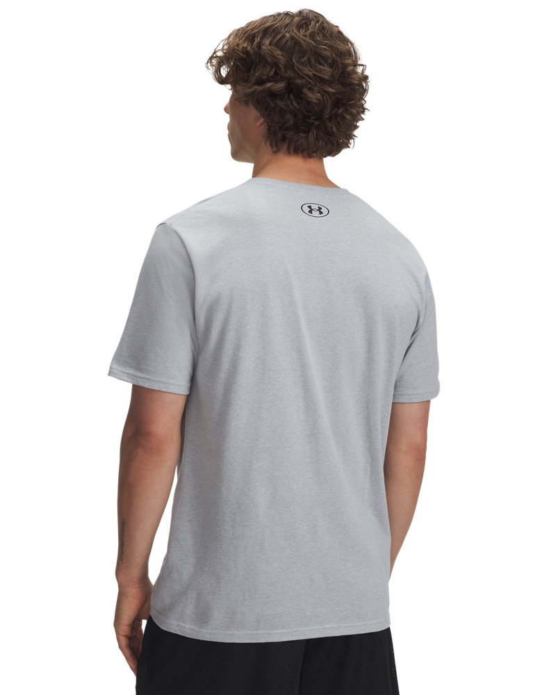 UA CAMO CHEST STRIPE SS 
