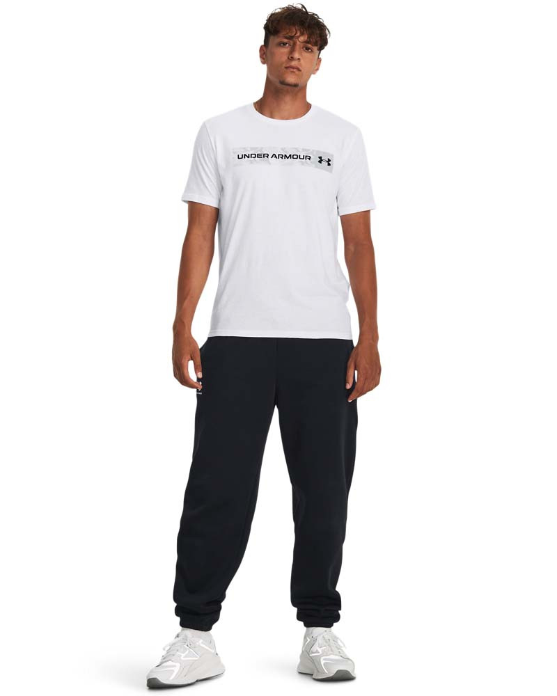 UA CAMO CHEST STRIPE SS 