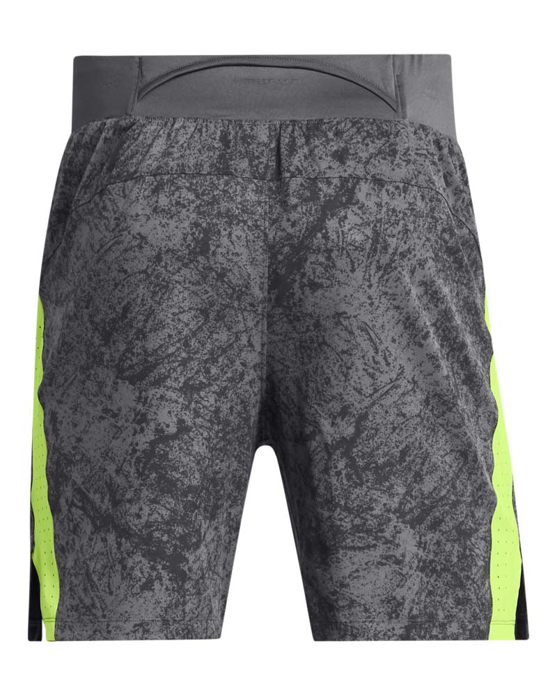 UA LAUNCH PRO 7 PRINTED SHORTS