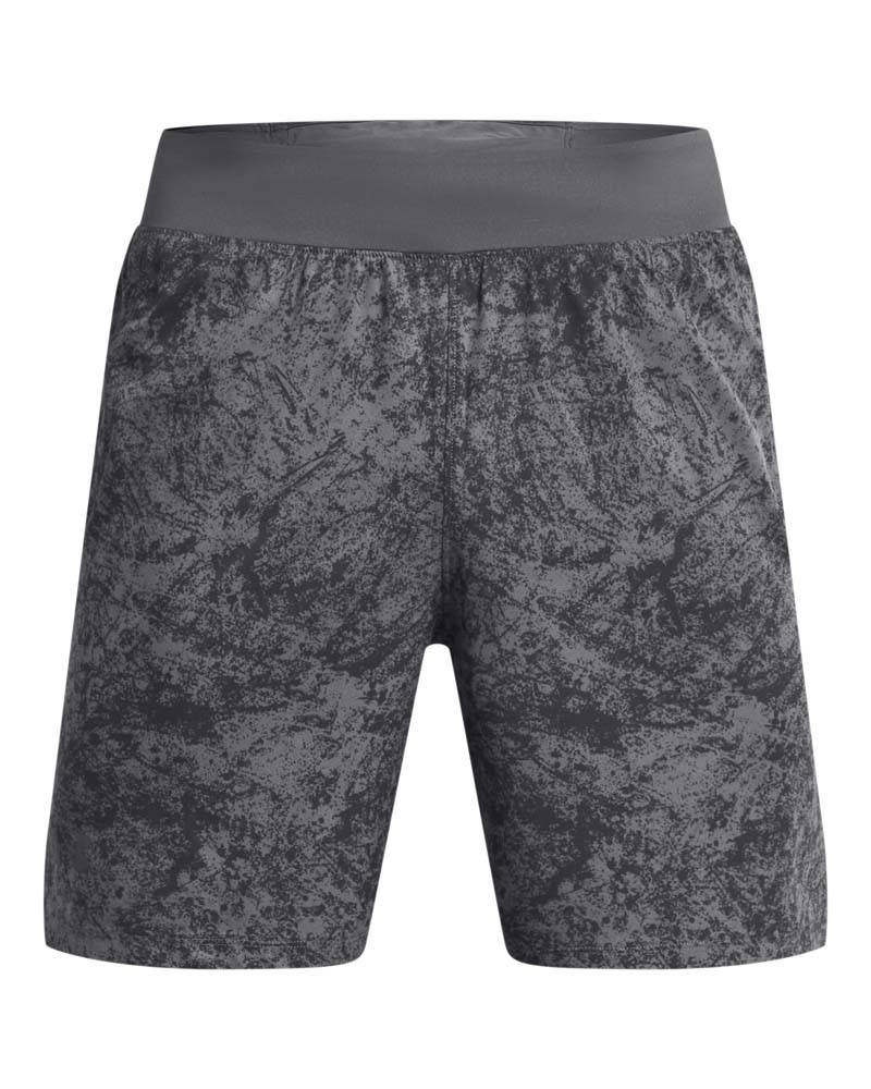 UA LAUNCH PRO 7 PRINTED SHORTS