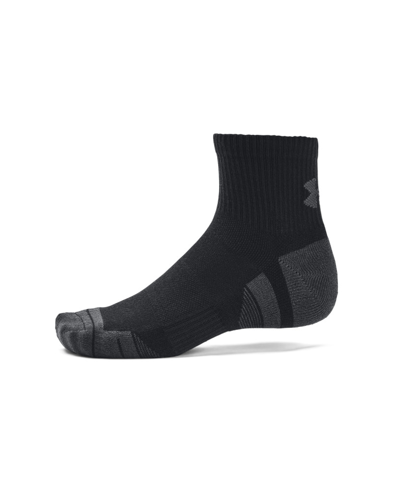 UA PERFORMANCE TECH 3PK QTR-PAK