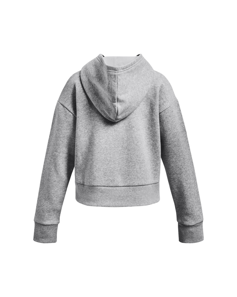 Girls' UA Rival Fleece Crop Hoodie