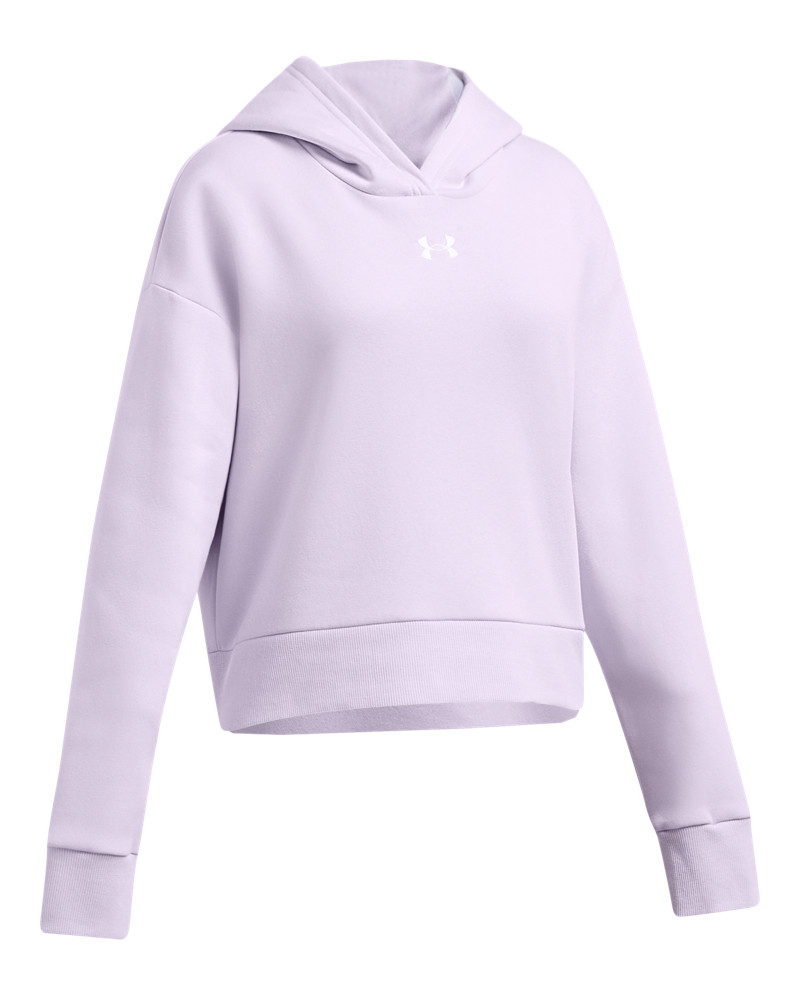 UA RIVAL FLEECE CROP HOODIE