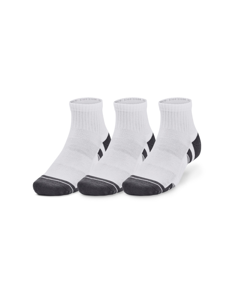 UA PERFORMANCE COTTON 3P QTR-PAK