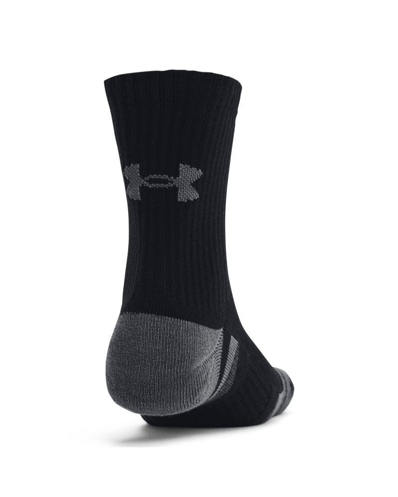 UA PERFORMANCE COTTON 3P MID-PAK