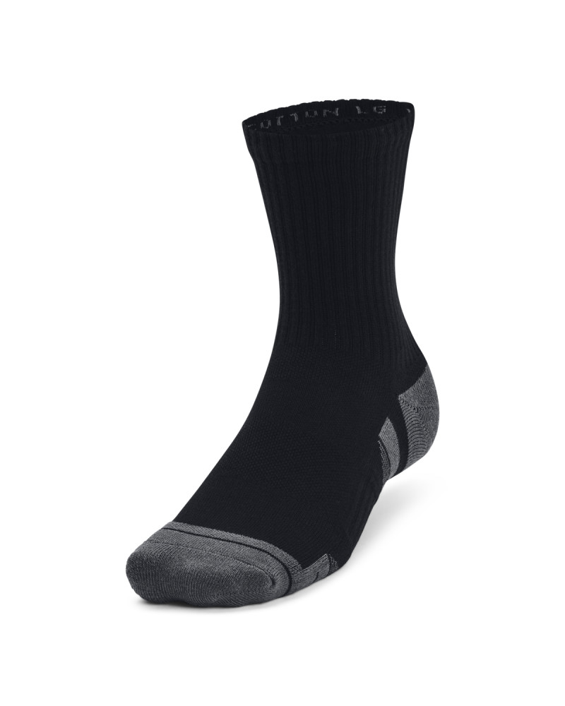 UA PERFORMANCE COTTON 3P MID-PAK