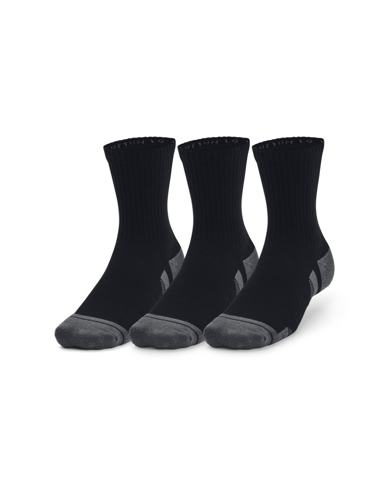 UA PERFORMANCE COTTON 3P MID-PAK