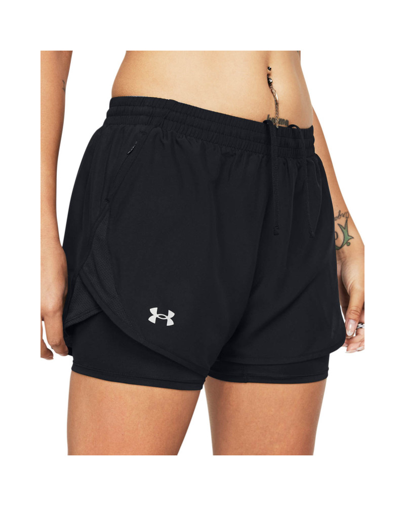 UA FLY BY 2-IN-1 SHORTS