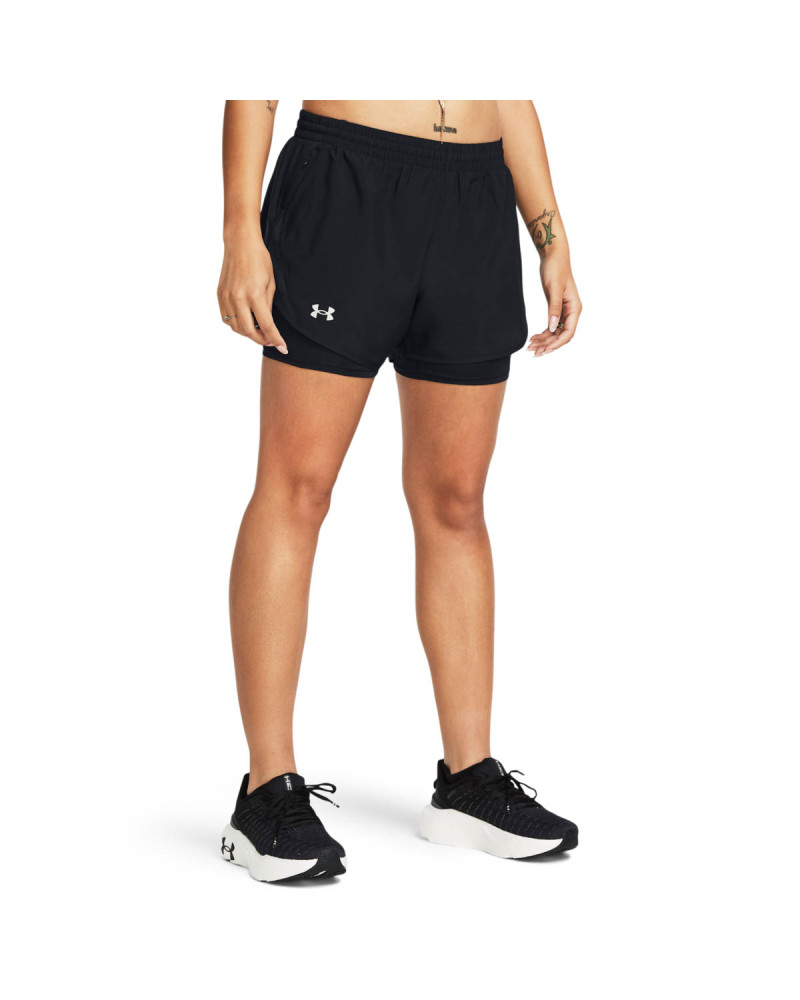 UA FLY BY 2-IN-1 SHORTS