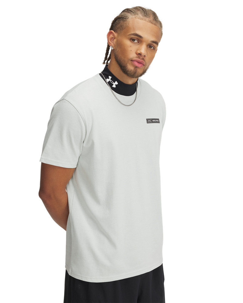 UA HW ARMOUR LABEL SS