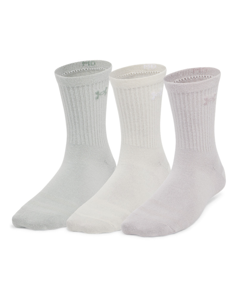 UA ESSENTIAL NV MID CREW 3PK-PAK