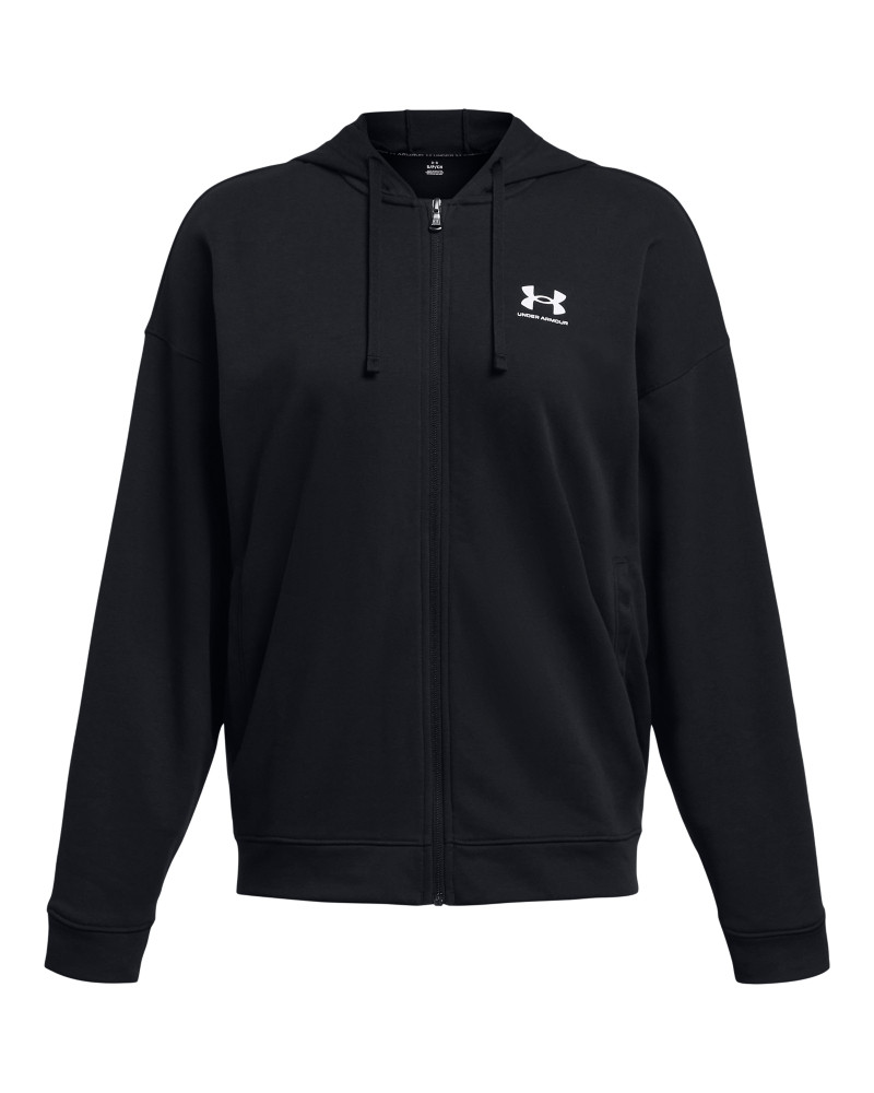 UA RIVAL TERRY OS FZ HOODED