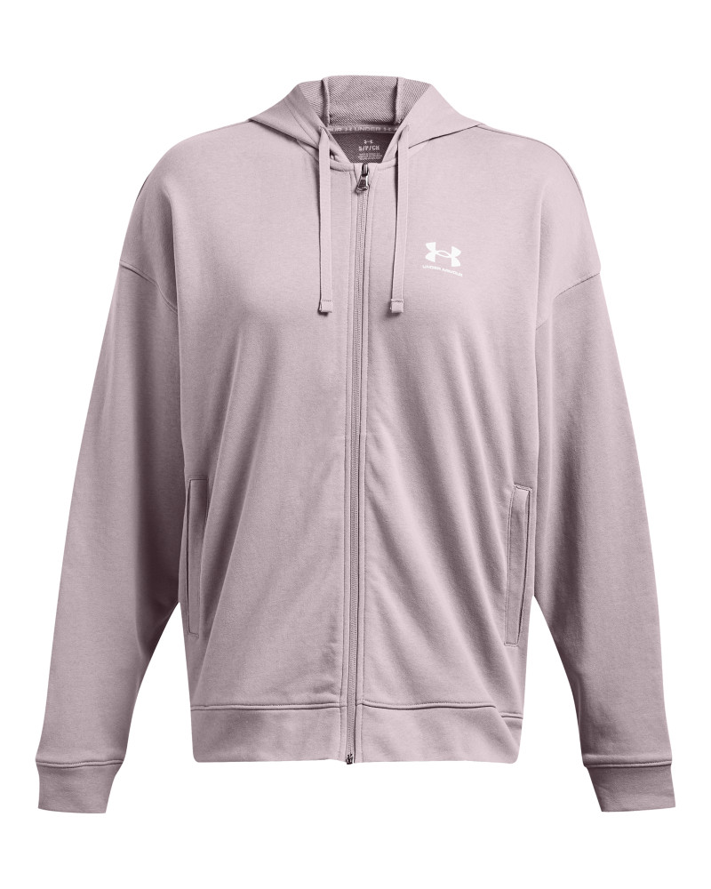 UA RIVAL TERRY OS FZ HOODED