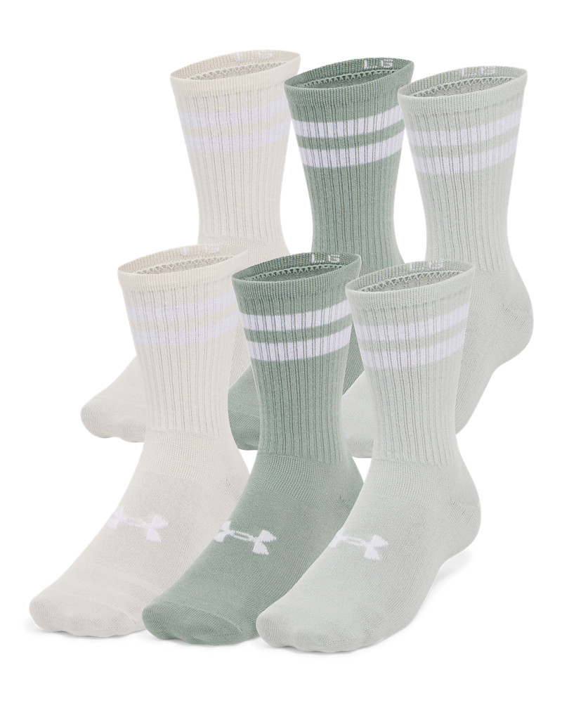 UA ESSENTIAL 6PK CREW-PAK