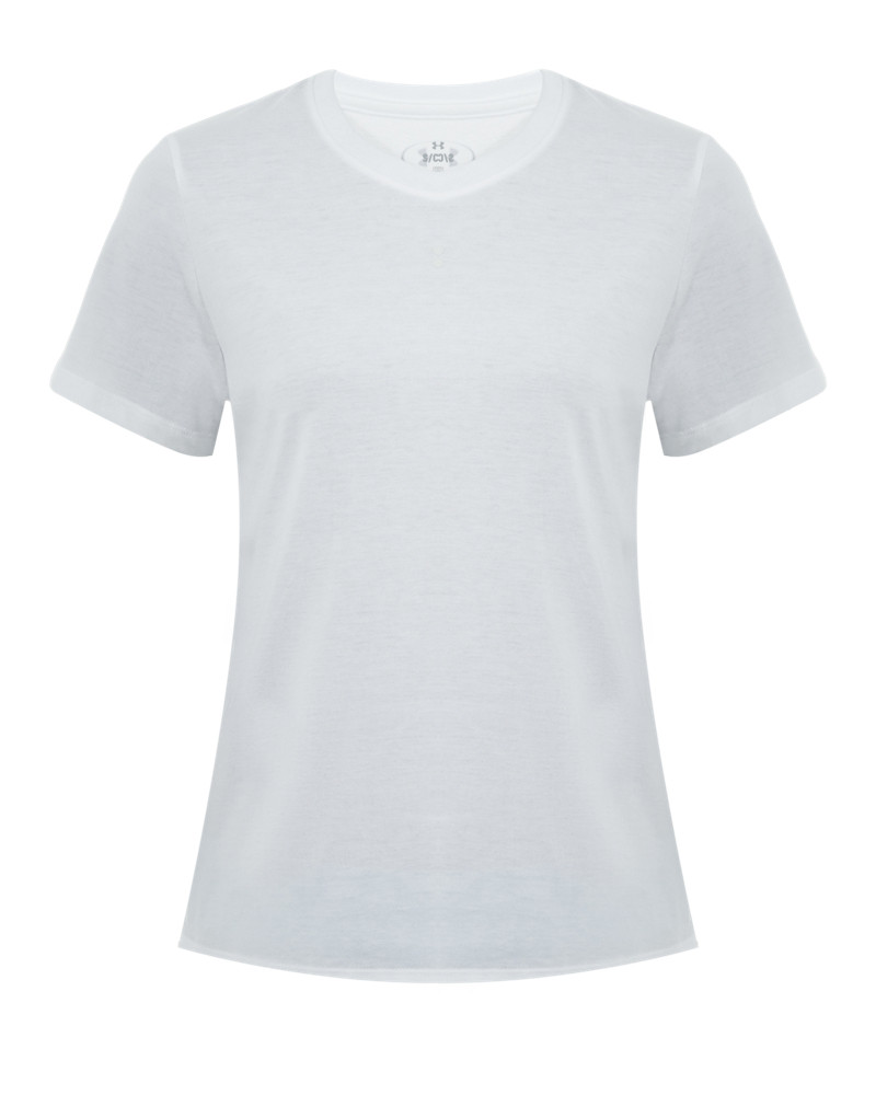 UA W SIMPLE BRANDED SS 