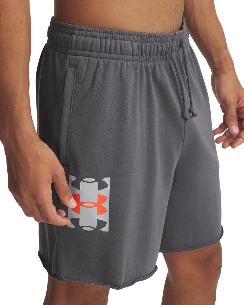 UA RIVAL TERRYLOGO8INSHORT