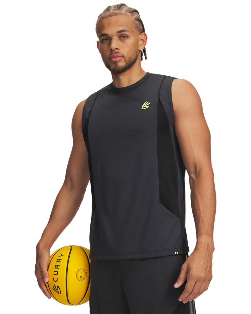 Majica bez rukava CURRY TRAINING TANK 